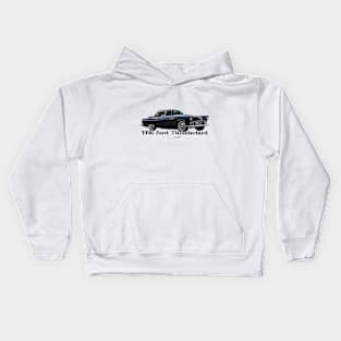 1956 Ford Thunderbird Coupe Kids Hoodie